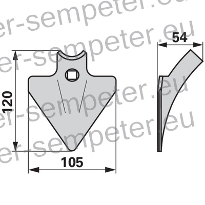 MOTIKA KULTIVATORJA PREDSETVENIKA 105mm