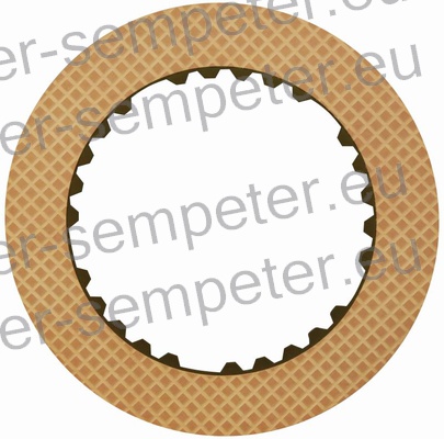 LAMELA SKLOPKE POGONA fi=230 z=25/150x160 MF - MASSEY FERGUSON CLAAS RENAULT