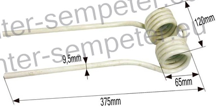 PRST VZMETNI PAJEK SIP SPIDER 450 - 455 - 555 - 685