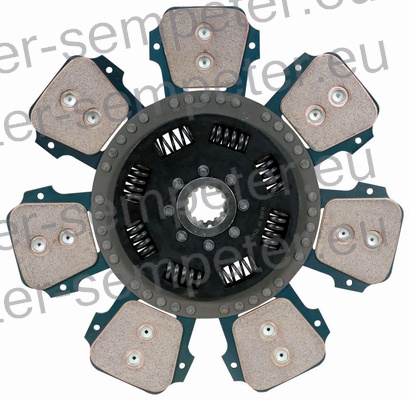 LAMELA SKLOPKE POGONA fi=350 z=16/31x35 DEUTZ DX140 - DX145 - DX160 - DX7.10