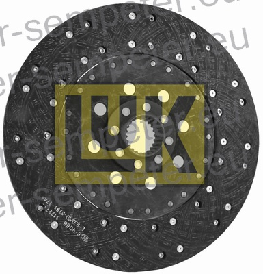 LAMELA SKLOPKE POGONA fi=350 z=24/45x50 LUK SAME