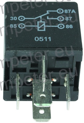 RELE 12V 20/30A 5 - polen HELLA