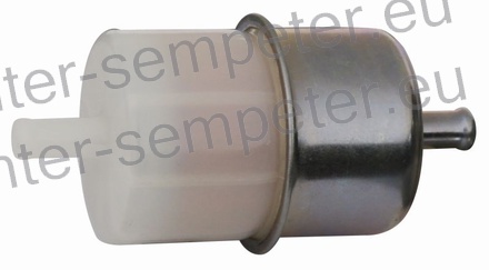 PREDFILTER GORIVA fi=8x8 kombiniran plastičen - kovinski BOMAG BW125 AD - 4, BW138 AD - 5, BW100 SC - 5, BW100 AD - 4, BW138 AC - 5, BW75E, BW90AD, BW71E, BW75 S - 2, BW65 H/HS/HDE, BW80 AD - 5, BW125 AC - 4, BW100 AD/AC - 4W AMMANN ARW65, AR65, AR65E HATZ 1D41S