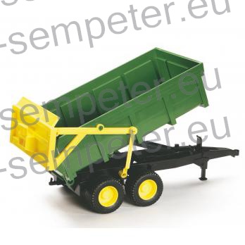 IGRAČA PRIKOLICA KIPER ZELENA