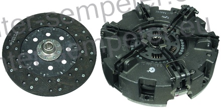 KOŠ (brez ležajev) SKLOPKE fi=330/330 kpl LUK CLAAS Ceres 355 - 355X, Cergos 340 - 345 - 350 - 355, Ergos 95 - 105