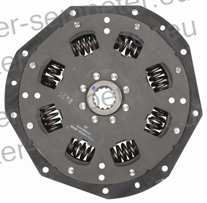 DAMPER SKLOPKE fi=348 z=14/35x40 LUK CASE Maxxum (MXM120 - MXM130 - MXM135 - MXM140 - MXM150MXM155 - MXM165 - MXM180) NEW HOLLAND FIAT - AGRI FORD 8160 - 9260 - 9360 - 8560 Seria M (M100 - M115 - M135 - M160) Seria TM (TM110 - TM115 - TM120 - TM125 - TM130 - TM135 - TM140 - TM150