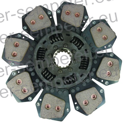 LAMELA (ni več dobavljiva, nadomesti se s košem 180200) SKLOPKE POGONA fi=310 z=16/40x45 LUK JD - JOHN DEERE 3200, 3200X, 3400, 3400X CLAAS Axos 310C, 320C, 330C, 340C, Celtis 246RA, 426RC, 426RX