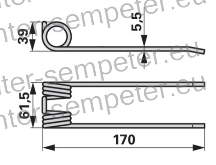 PRST VZMETNI DEUTZ - FAHR
