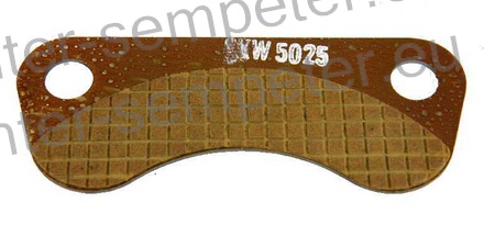 PLOŠČA OBLOGA ZAVORE ROČNE (obloga samo na eni strani!) UTB 703