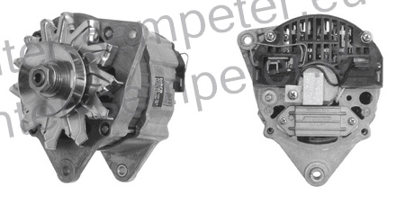 ALTERNATOR 14V 55A IA0764 AAK1388 LETRIKA