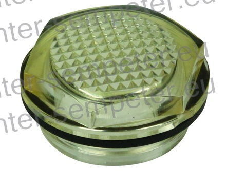 ČEP - STEKLO NIVOJA OLJA HIDRAVLIKE STEKLO KONTROLKE NIVOJA OLJA SAME - SLH