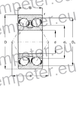 LEŽAJ KROGLIČNI DVOREDNI TV - TOMO VINKOVIĆ 818 - 821 - 830 BQ