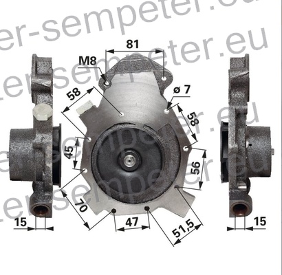 ČRPALKA VODE JD - JOHN DEERE