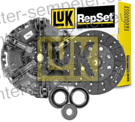 KOŠ SKLOPKE (z ležaji) fi=280/280 kpl LUK CNH NEW HOLLAND TD5030 - TD4020F - TD4030F - TD4040F CASE Farmall 85A