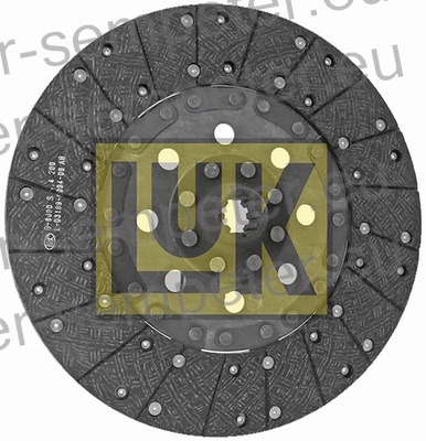 LAMELA SKLOPKE POGONA fi=330 z=10/26x32 LUK FENDT Farmer (307C) Tool Carrier (380GT Turbo - 390GT - 395GT)