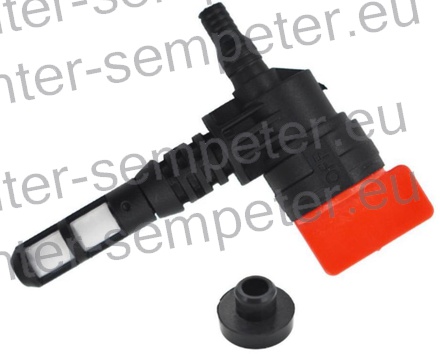 PIPICA GORIVA UNIVERZALNA kotna 90° z filtrom