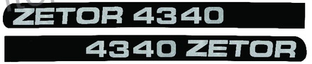 NALEPKA SET "ZETOR 4340"