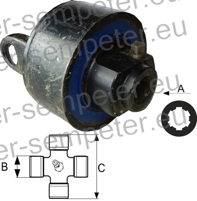 SKLOPKA AVTOMATSKA T7 1650Nm 1 3/8ˇ z=6