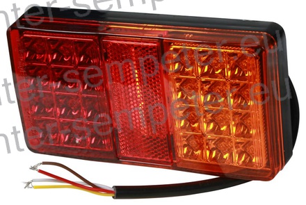 SVETILKA STOP LED LEVA 150x80x27mm