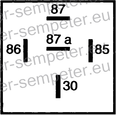 RELE 12V 30A HELLA