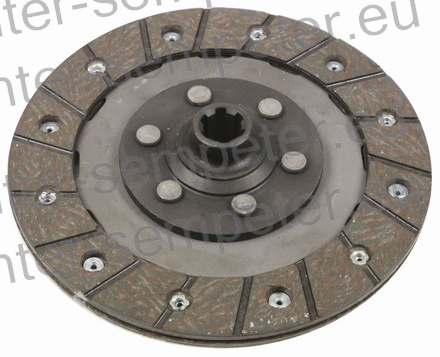 LAMELA SKLOPKE POGONA fi=160 z=6/14x17 za traktorje z motorjem LOMBARDINI LDA 100