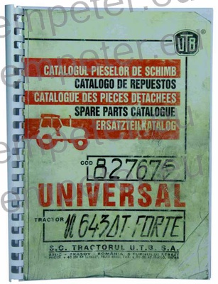 KATALOG TRAKTOR UTB 643DT FORTE (cod827675)