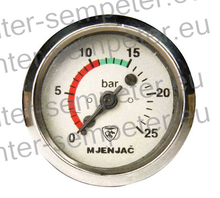 MANOMETER OLJA 0 - 25bar