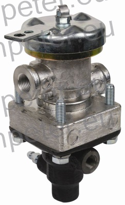 VENTIL ZRAČNI ZRAKA ZAVOR - kombinirani zračno hidravlični za SPREDNJE IN ZADNJE zavore (za traktorje z navečjo hitrostjo - 40km/h) ZETOR 3321 - 3341 - 4341 - 6321 - 7341