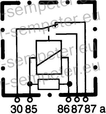 RELE 12V 30A HELLA