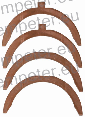 LEŽAJI AKSIJALNI MOTORJA STD (grt) FIAT 750 - 880 motor SOMECA OM CO 3/70, OM CO 3/75, OM CO 3/80, OM CP 3/100