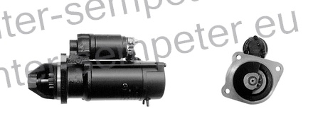 ZAGANJAČ reduktorski AZF4509 IS0730 24V 4.0kW ISKRA - LEKTRIKA - MAHLE