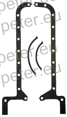 TESNILA KARTERJA grt - set (3cil) UTB 445 ŠTORE 402 - 404