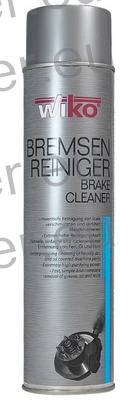 SPREJ WIKO 1/600ml ČISTILO ZAVOR WIKO Temelji na ogljikovodikovi h topilih. Zato brez težav očisti tudi trdovratne umazanije, ni korozivno, ne korodira gume/plastike in zagotavlja enostavno uporabo zaradi hitrega izhlapevanja.