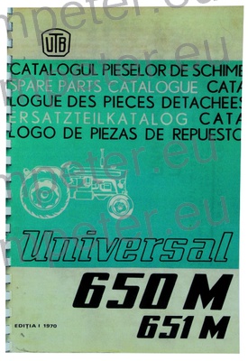 KATALOG TRAKTOR UTB 650M - 651M