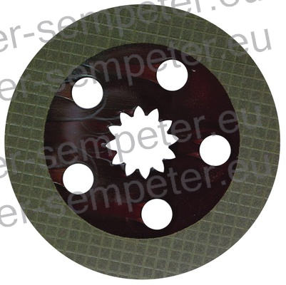 LAMELA - DISK ZAVOR fi=170 z=12 ZETOR 3321Super - 3341Super - 4321Super - 4341Super - 5321Super - 5341Super - 6321Super - 6341Super - 7321Super turbo - 7341 Super turbo