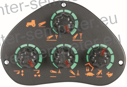 PANEL NASTAVITEV HIDRAVLIKE EHR NEW HOLLAND