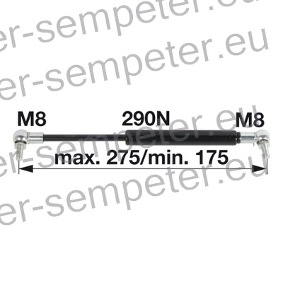 AMORTIZER KABINE CASE MF - MASSEY FERGUSON