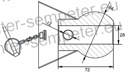 KROGLA Z LOVILCEM 28/64 KAT 3