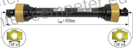 KARDAN PRIKLJUČKA DIREKTNI kpl SIP SPT
