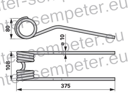 KRAK VZMETNI DEUTZ - FAHR