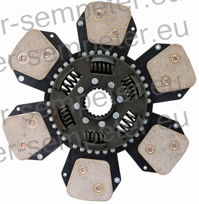 LAMELA SKLOPKE POGONA fi=327 z=22/44x48 DEUTZ Agrostar 4.61, 4.71, 4.68, 4.78, 6.08, 6.11, 6.21, 6.28, 6.31, 6.38