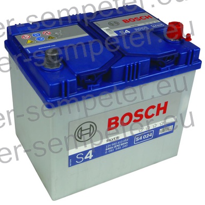 AKUMULATOR BOSCH 60Ah 540A +Desno SILVER S4