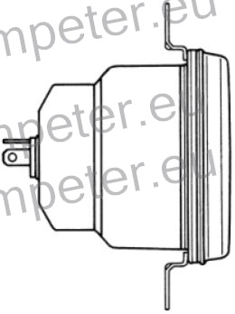 ŽAROMET COBO SPREDNJI levi OGLAT 167.1x106.7 PRAVOKOTEN COBO SAME - SLH