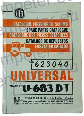 KATALOG TRAKTOR UTB U683DT (cod623040)