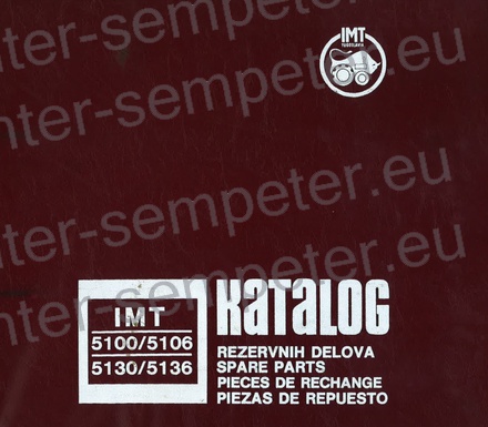 KATALOG rezervnih delov TRAKTOR IMT 5100/5106 5130/5136